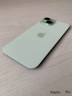 iPhone 15 задняя крышка в сборе с окошками камеры (Green) зеленая