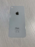 Заднее стекло (крышка) для IPhone 8 белое (silver)