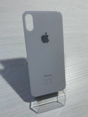 Заднее стекло (крышка) для IPhone XS белое (SILVER)