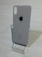 Заднее стекло (крышка) для IPhone XS белое (SILVER)