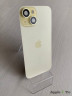 iPhone 15 задняя крышка в сборе с окошками камеры (Yellow) желтая