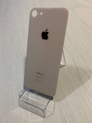 Заднее стекло (крышка) для IPhone 8 золотое (gold)