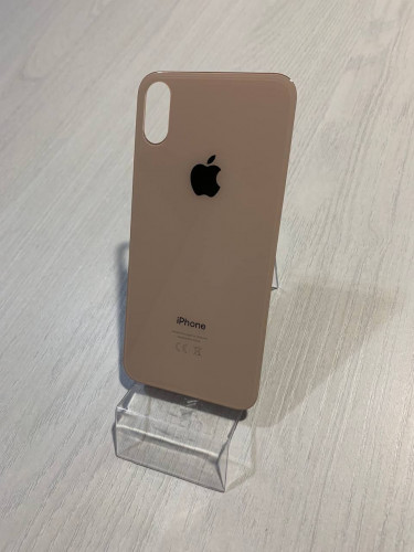 Заднее стекло (крышка) для IPhone XS золотое (GOLD)