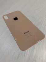 Заднее стекло (крышка) для IPhone XS золотое (GOLD)