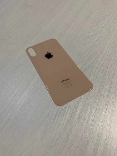 Заднее стекло (крышка) для IPhone XS золотое (GOLD)