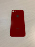 Заднее стекло (крышка) для IPhone 8 красное (red)