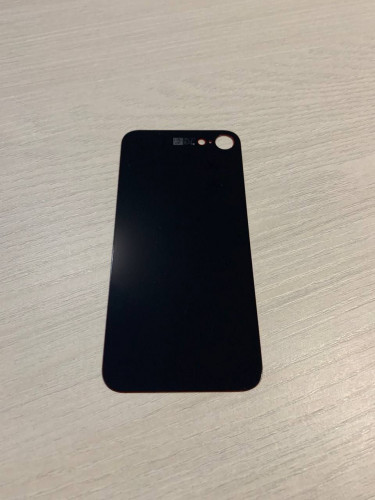 Заднее стекло (крышка) для IPhone 8 красное (red)