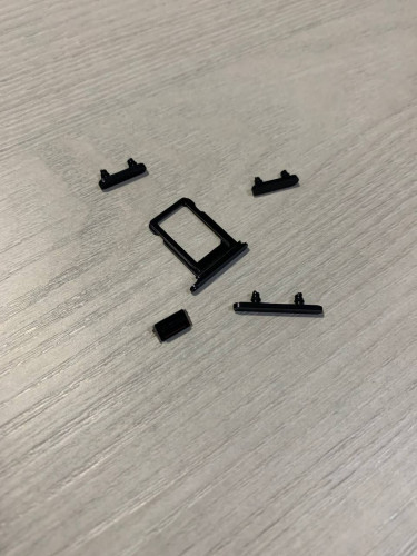 Корпус для IPhone 12 mini черный (BLACK)