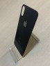 Заднее стекло (крышка) для IPhone XS черное (SPACE GRAY)