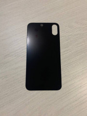 Заднее стекло (крышка) для IPhone XS черное (SPACE GRAY)