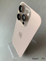 iPhone 16 Pro задняя крышка в сборе с окошками камеры (Desert Titanium) песочная