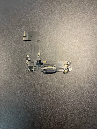 Нижний шлейф зарядки Iphone 13 original (AASP) снятый