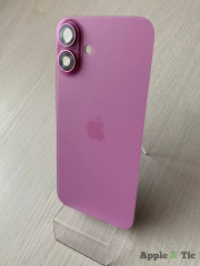 iPhone 16 Plus задняя крышка в сборе с окошками камеры (Pink) розовая