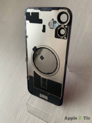 iPhone 16 Plus задняя крышка в сборе с окошками камеры (Pink) розовая