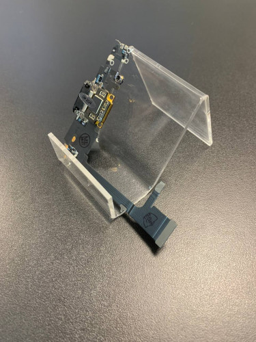 Нижний шлейф зарядки Iphone 11 Pro (AASP)снятый