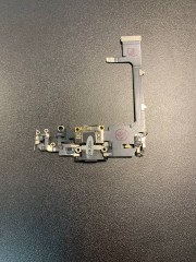 Нижний шлейф зарядки Iphone 11 Pro (AASP)снятый