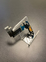 Нижний шлейф зарядки Iphone 12 mini (AASP)снятый