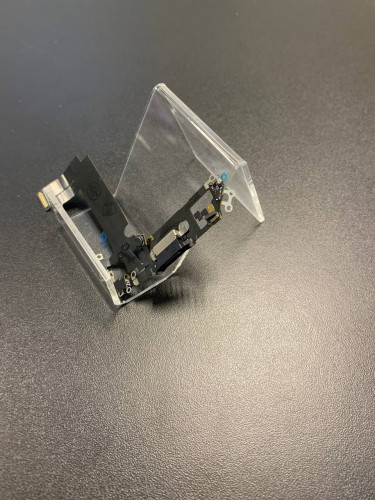 Нижний шлейф зарядки Iphone 12 mini (AASP)снятый