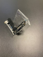 Нижний шлейф зарядки Iphone 12 mini (AASP)снятый