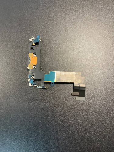 Нижний шлейф зарядки Iphone 12 mini (AASP)снятый